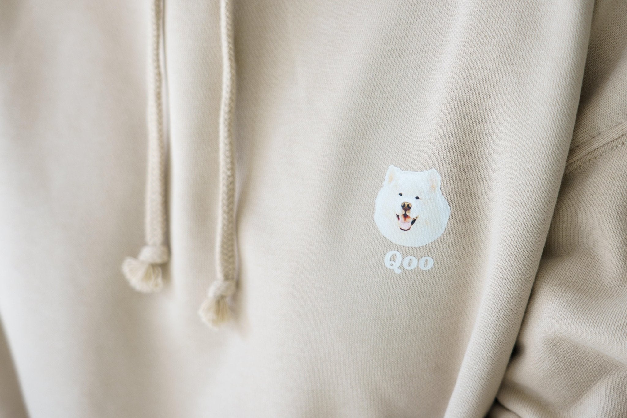 ペットの写真でオリジナルパーカー(似顔絵パーカー) - うちの子グッズ Qoo │ ペットの写真を送るだけオリジナルうちの子グッズなら